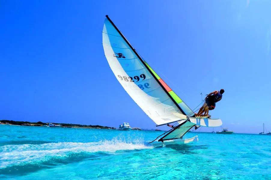 Cours de catamaran à Bonifacio