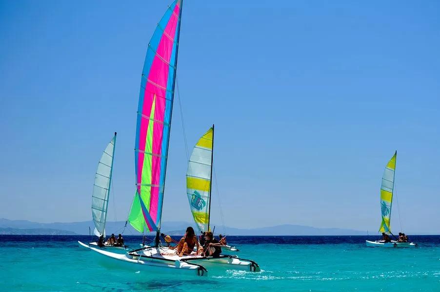 cours de CATAMARAN À BONIFACIO pour tous