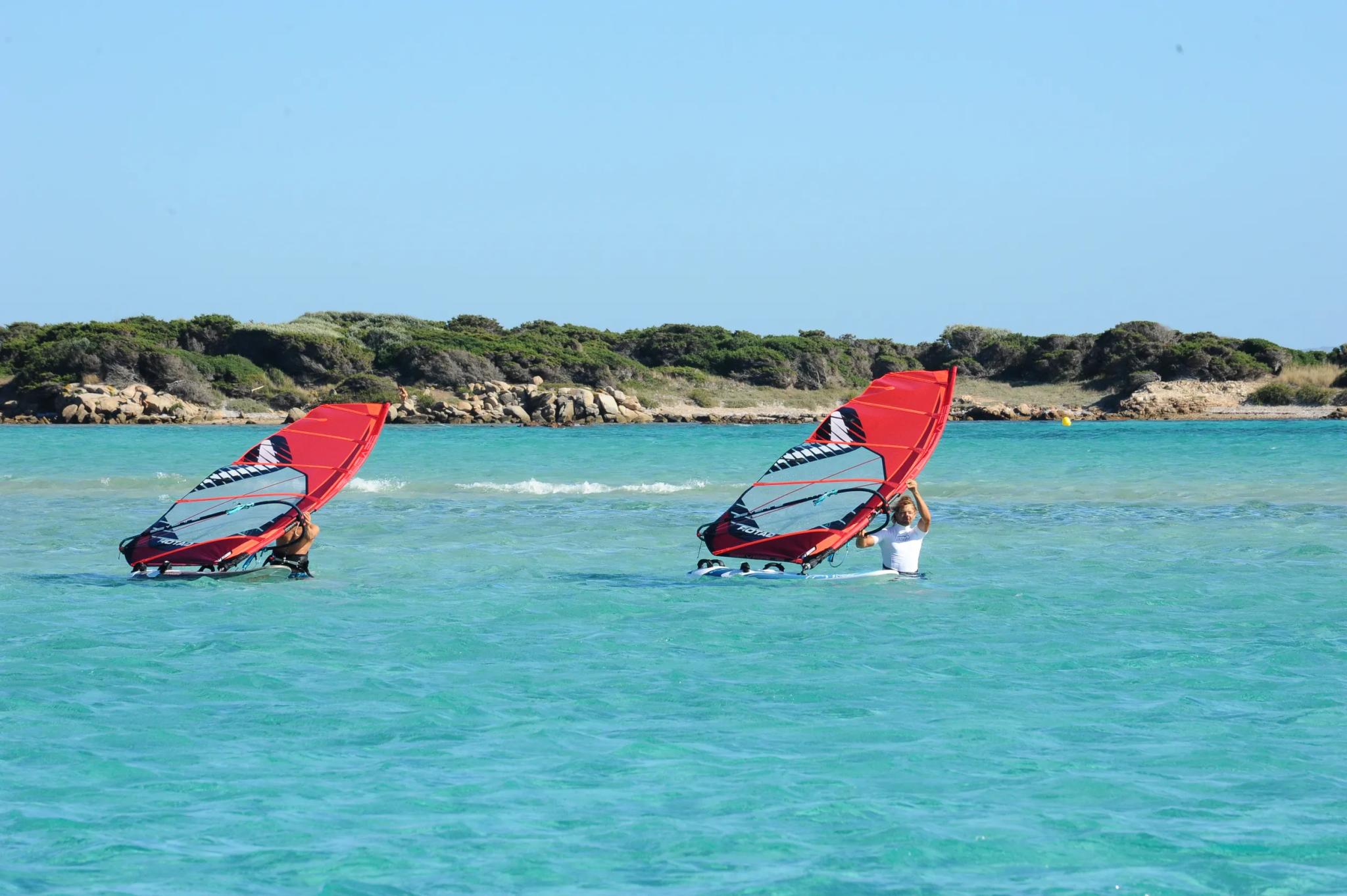 Funboard pour les débutants à Bonifacio