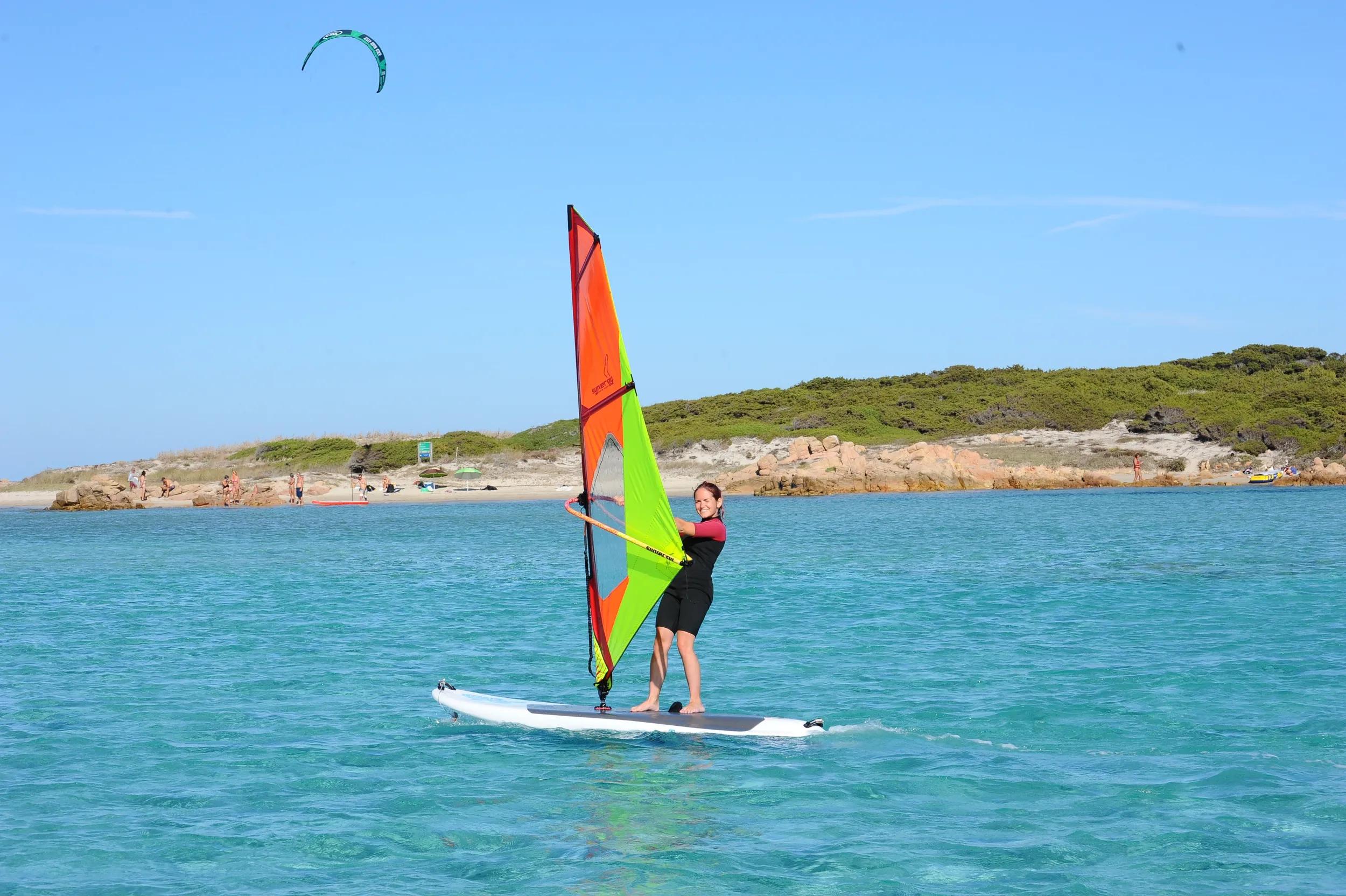 Windsurf niveau intermédiaire à Bonifacio