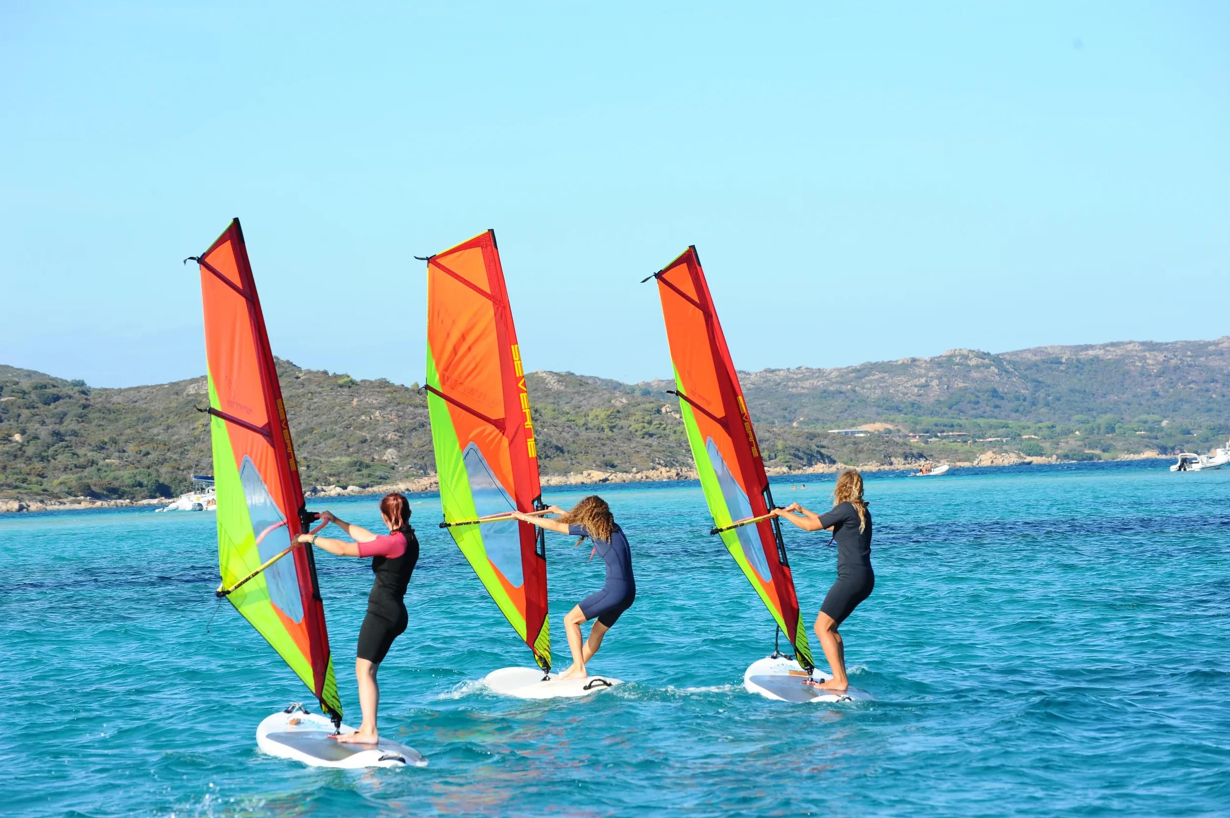 Windsurf pour les pros à Bonifacio